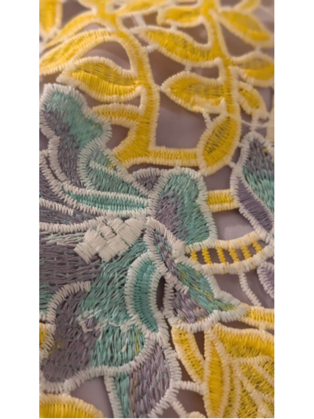 Women's Anthropologie Hutch High Waist Shorts Size 6 Yellow Teal - Picture 4 of 11